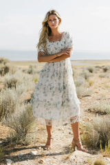 She Gets The Flowers Midi Dress - Final Sale