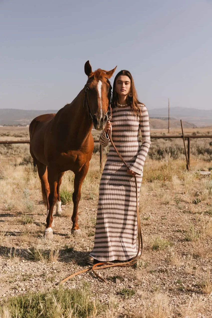Torrey Striped Maxi Dress - Final Sale