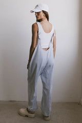 Marie Jumpsuit In Blue - Final Sale