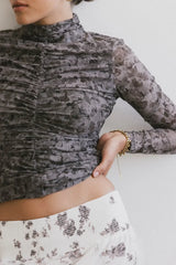 Lola Ruched Top - Final Sale