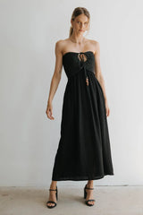 Kyra Crocheted Halter Dress - Final Sale