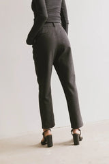 Kamryn Trouser In Charcoal - Final Sale