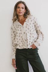 Tarah Knit Jacket In Ivory