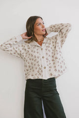 Tarah Knit Jacket In Ivory