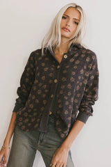 Tarah Knit Jacket in Charcoal - FINAL SALE