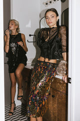 Belle Sequin Romper - Final Sale
