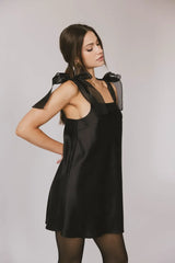 Adelle Satin Mini Dress - Final Sale