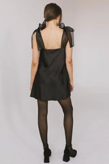 Adelle Satin Mini Dress - Final Sale