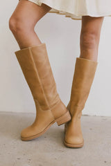 Steve Madden Riggs Tall Boots In Tan