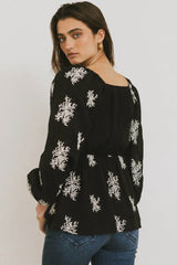 Sally Peplum Top - Final Sale