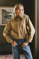 Myli Faux Suede Jacket - Final Sale