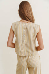 Alix Striped Tank Top - Final Sale