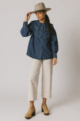 Mannie Collared Button Up - Final Sale