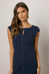 Ivan Cap Sleeve Mini Dress - Final Sale