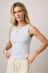 Mandy Tank Top in Blue - FINAL SALE