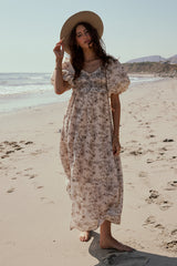 Dannica Floral Smocked Dress - Final Sale
