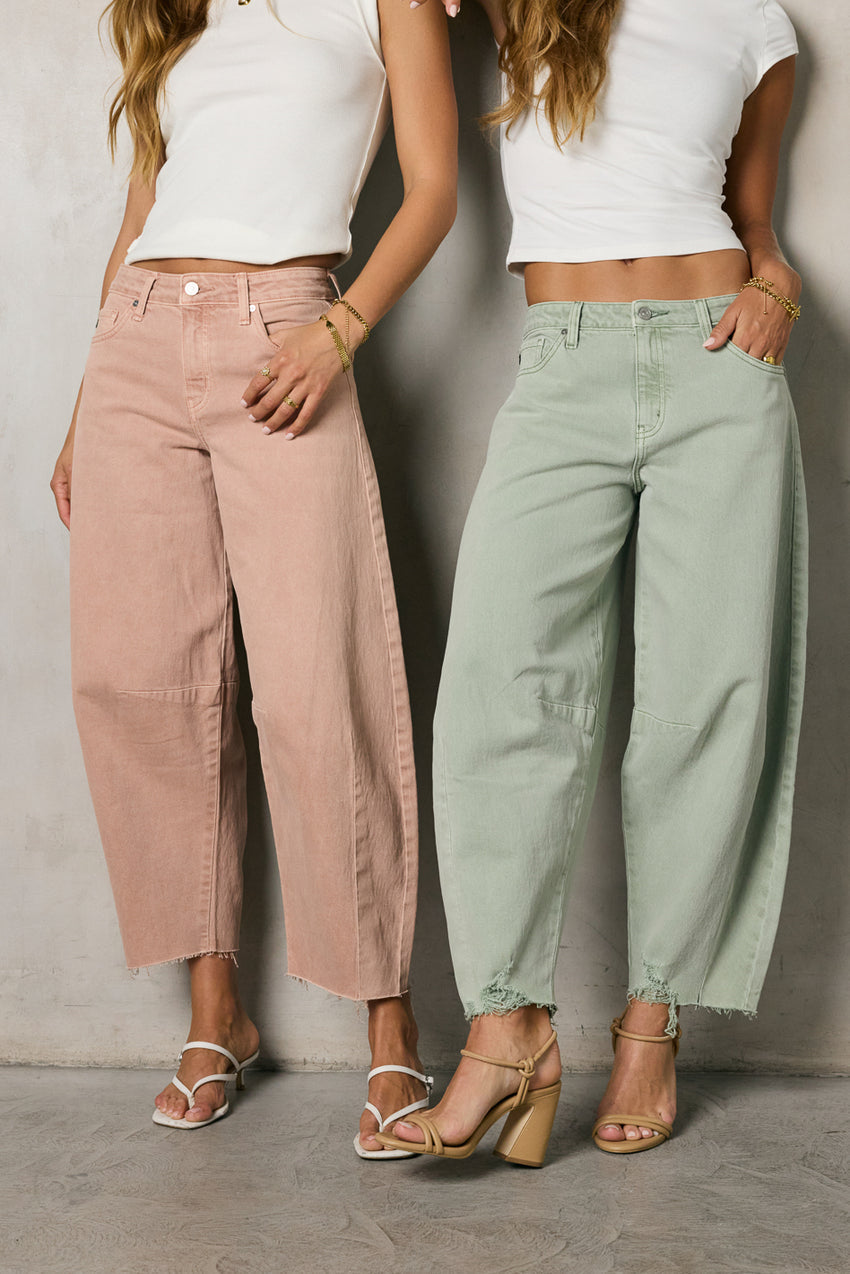 Evie Barrel Jeans - FINAL SALE