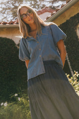Salem Denim Button Up