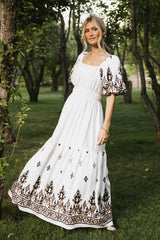 Alder Embroidered Maxi Dress - FINAL SALE