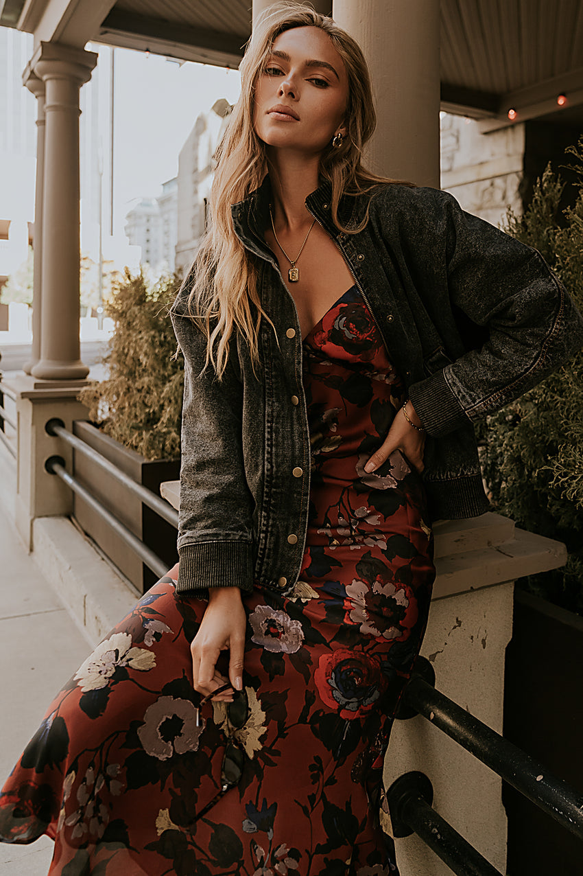 Paige Denim Jacket in Black - FINAL SALE