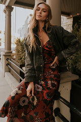 Paige Denim Jacket in Black - FINAL SALE