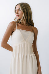 Kera Pleated Maxi Dress - Final Sale