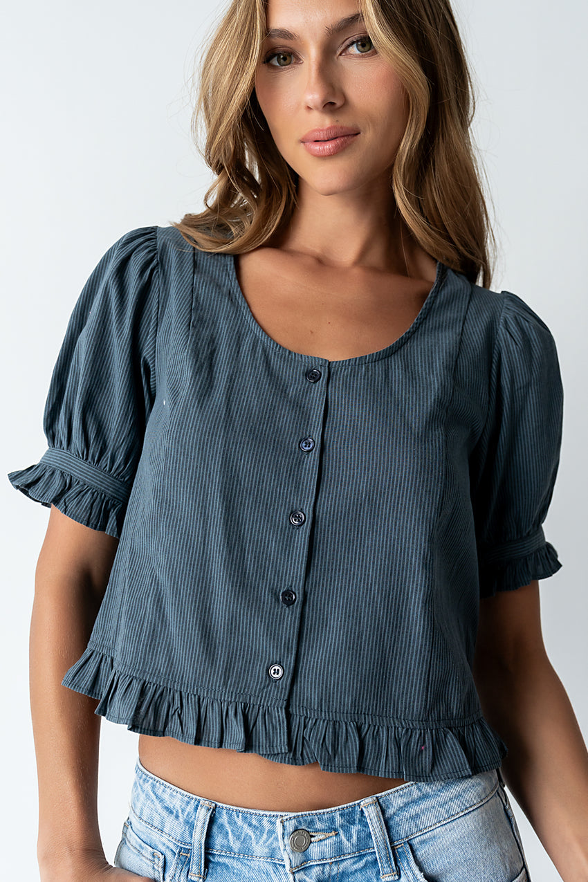 Josephine Striped Blouse - FINAL SALE