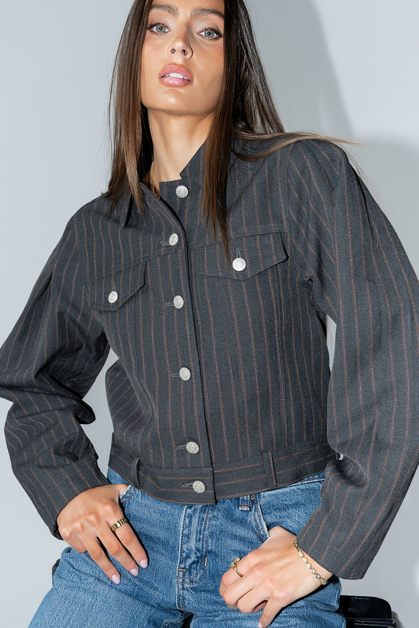 Roxy Cropped Jacket - Final Sale