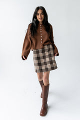Maci Cardigan In Brown - Final Sale