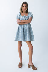 Matilda Denim Mini Dress - Final Sale
