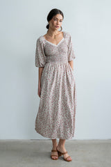 Darcey Smocked Maxi Dress - FINAL SALE