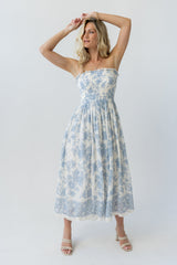 Kamry Strapless Midi Dress - Final Sale