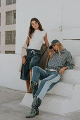 Karrie Two Toned Jeans - Final Sale