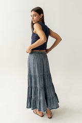Manoella Tiered Maxi Skirt - Final Sale