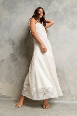 Jones Mixed Media Maxi Dress - Final Sale