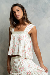 Maya Floral Tank Top - FINAL SALE