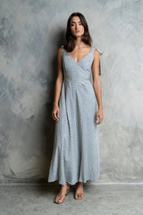 Michelle Striped Maxi Dress