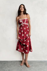 Taya Polka Dot Midi Dress - FINAL SALE