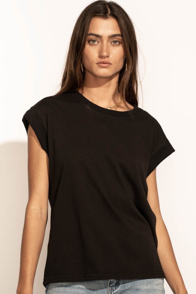 Arlo Top In Black - Final Sale