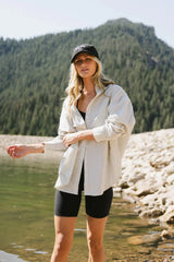 Tabby Striped Button Up - Final Sale