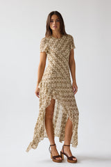 Debbie Snake Maxi Dress - Final Sale