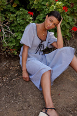 Lilia Gingham Maxi Dress - Final Sale