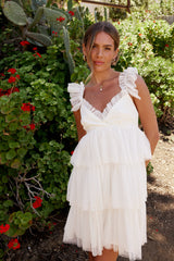 Rosie Ruffle Mini Dress - Final Sale